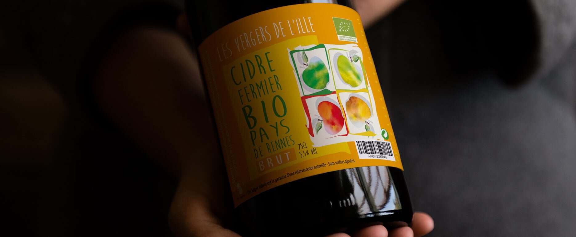 verger de lile etiquette cidre bio verger de lile rennes 35