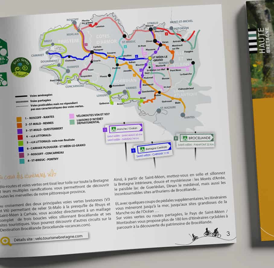 office tourisme de st meen le grand guide touristiqye de st meen le grand velo tourisme brochure carrée detail carte