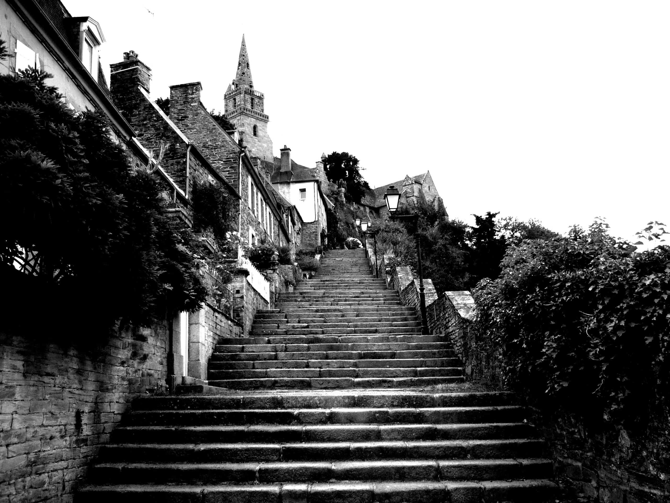 escaliers de brelevenez