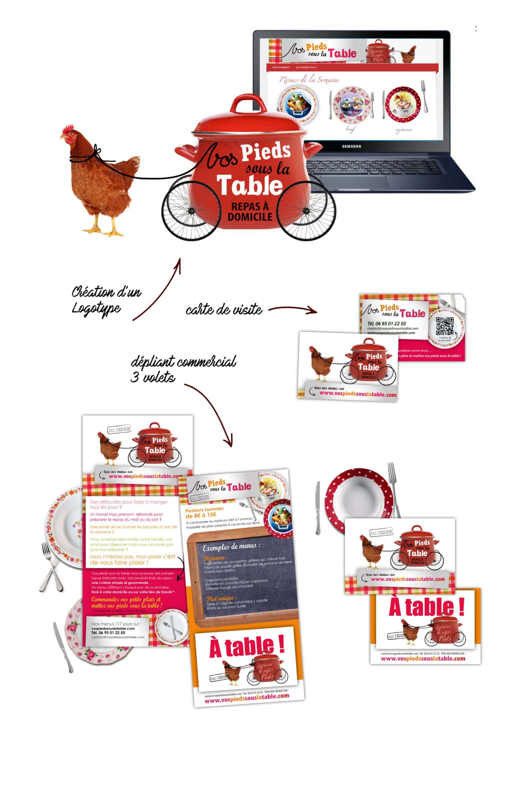 vos pied sous la table