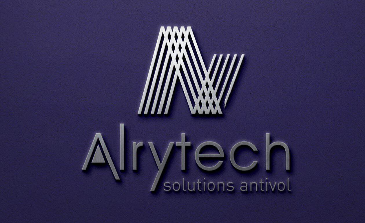 alrytech logo identité visuel entreprise de surveillance antivole télésurveillance
