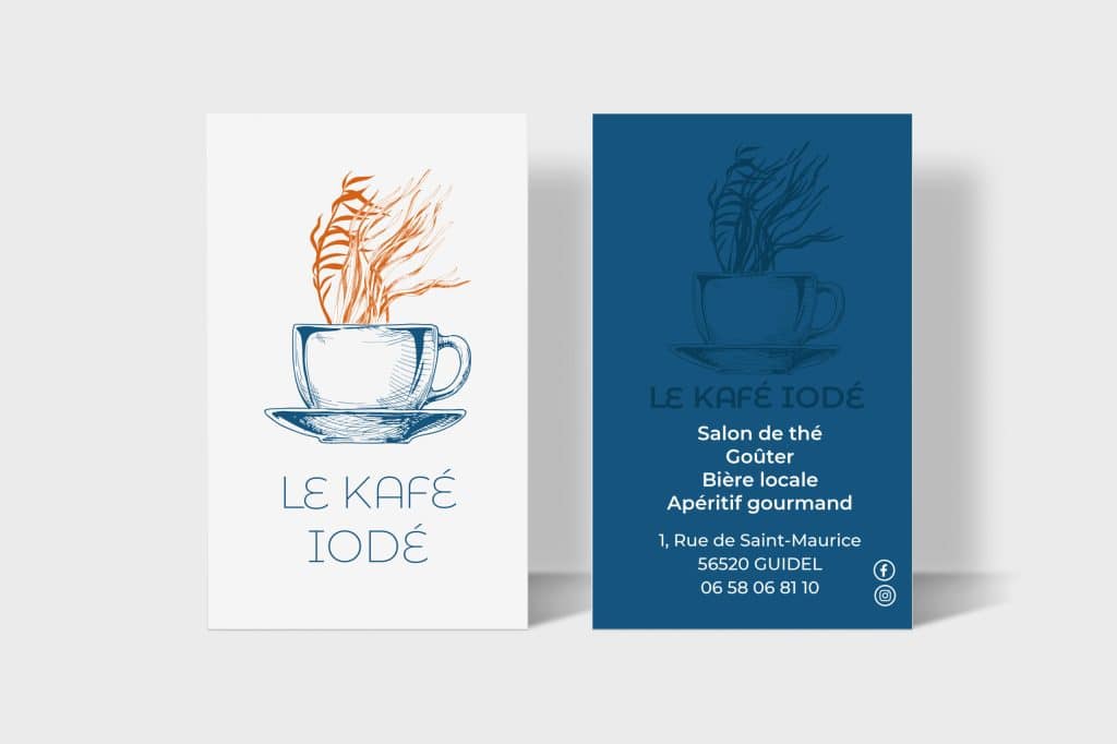 Tasse de café avec vapeur - Logo MOG kafe iode scaled